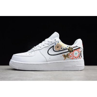 Nike Bayan Air Force 1 '07 Cny Qs Lny Beyaz / Kırmızı Kaykay Ayakkabı Türkiye - 0B7PP5HU